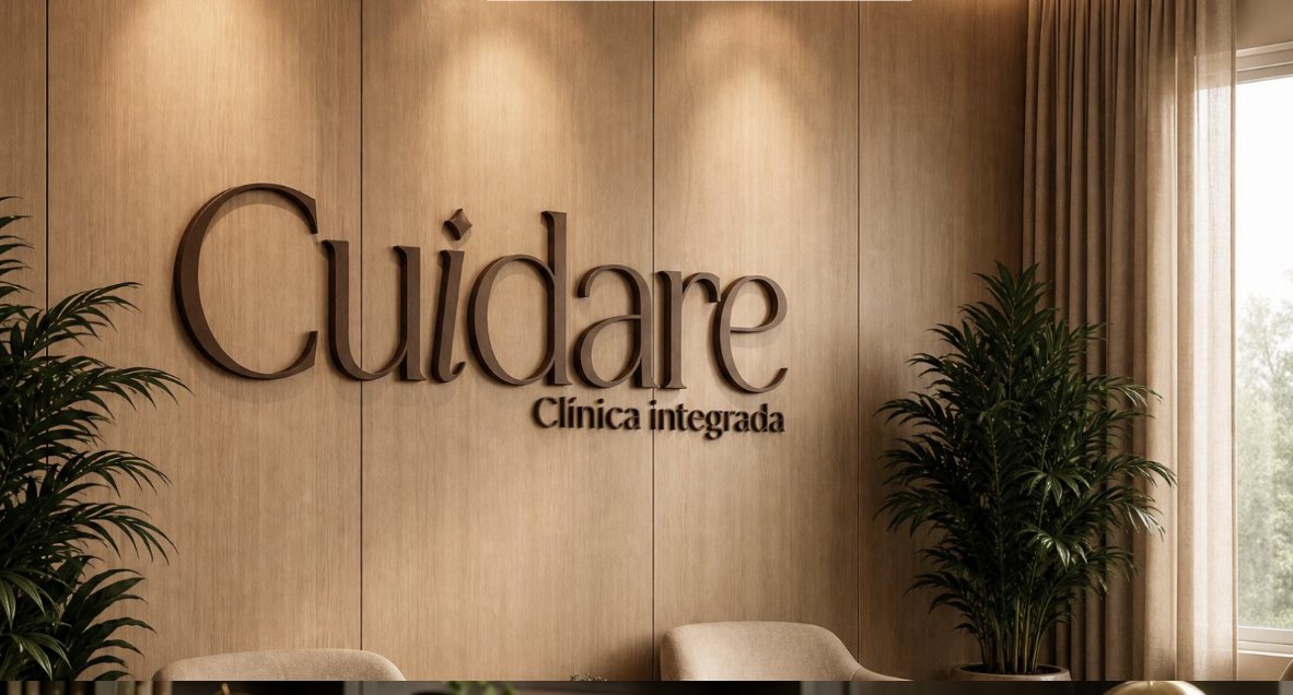 Identidade visual Cuidare Clinica Integrada